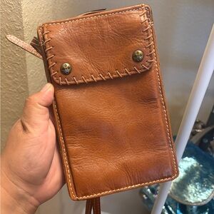 Patricia Nash Marinella leather crossbody bag